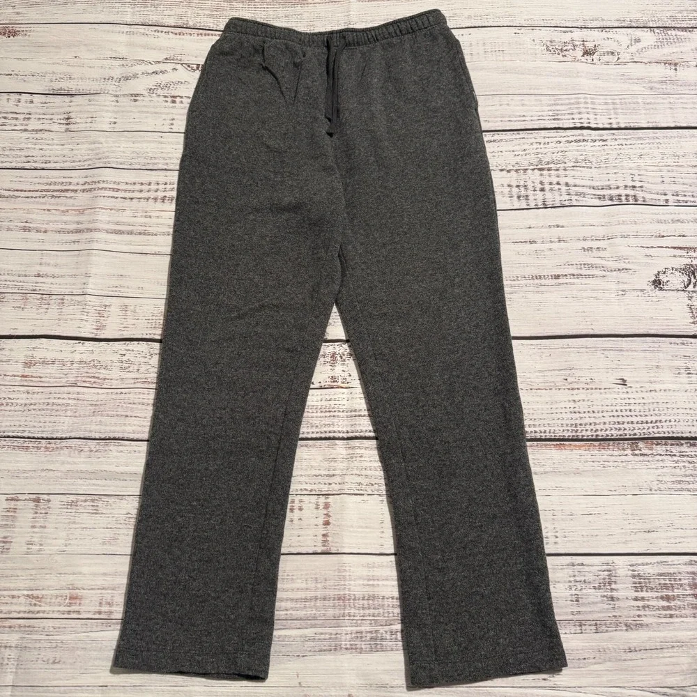 Eddie Bauer Pajama Pants Gray Lounge Casual Men's Size Medium